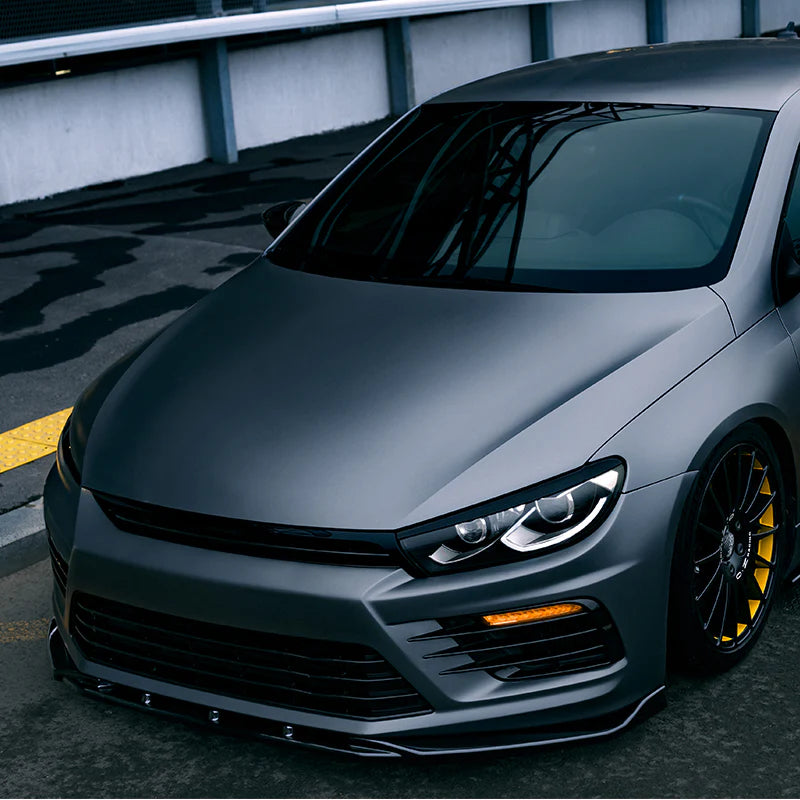 Volkswagen Sirocco R 2014-2017 Front Splitter in Gloss Black