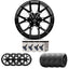 Ridge KN10 Gloss Black 6X120 20 Inch Alloy With Tyre & TPMS Package 245/40/20