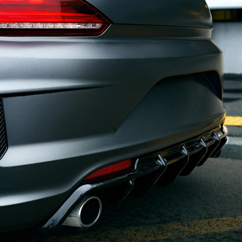 Volkswagen Sirocco R 2014-2017 Rear Diffuser in Gloss Black