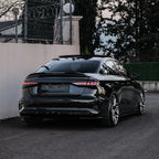 RS3 Style Gloss Black Rear Spoiler V2 For Audi A3 8Y Saloon 2020+