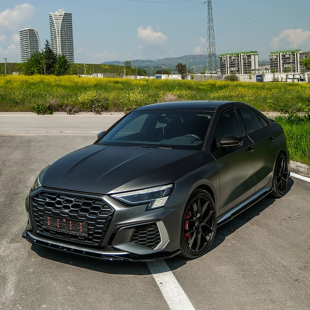 Complete Body Kit in Gloss Black For Audi A3 S-Line / S3 Saloon 8y 2020-2024
