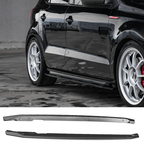 Volkswagen Polo Gti Mk5 2009-2014 Side Skirts in Gloss Black