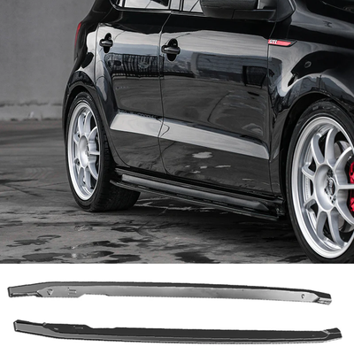 Volkswagen Polo Gti Mk5 2009-2014 Side Skirts in Gloss Black