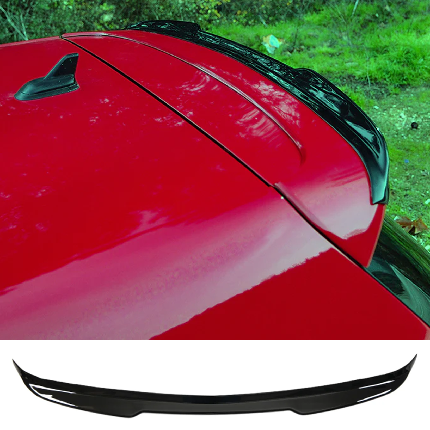 Volkswagen Golf GTI / GTD Mk6 2008-2012 Rear Spoiler in Gloss Black