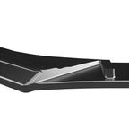 Volkswagen Polo Gti Mk5 2009-2014 Front Splitter in Gloss Black