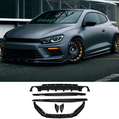 Volkswagen Sirocco R 2014-2017 Complete Body Kit in Gloss Black