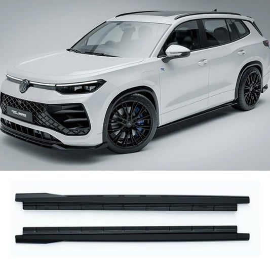 VW Tayron MK1 2025 On Side Skirts In Gloss Black