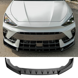 Cupra Leon Facelift 2024 On Front Splitter In Gloss Black