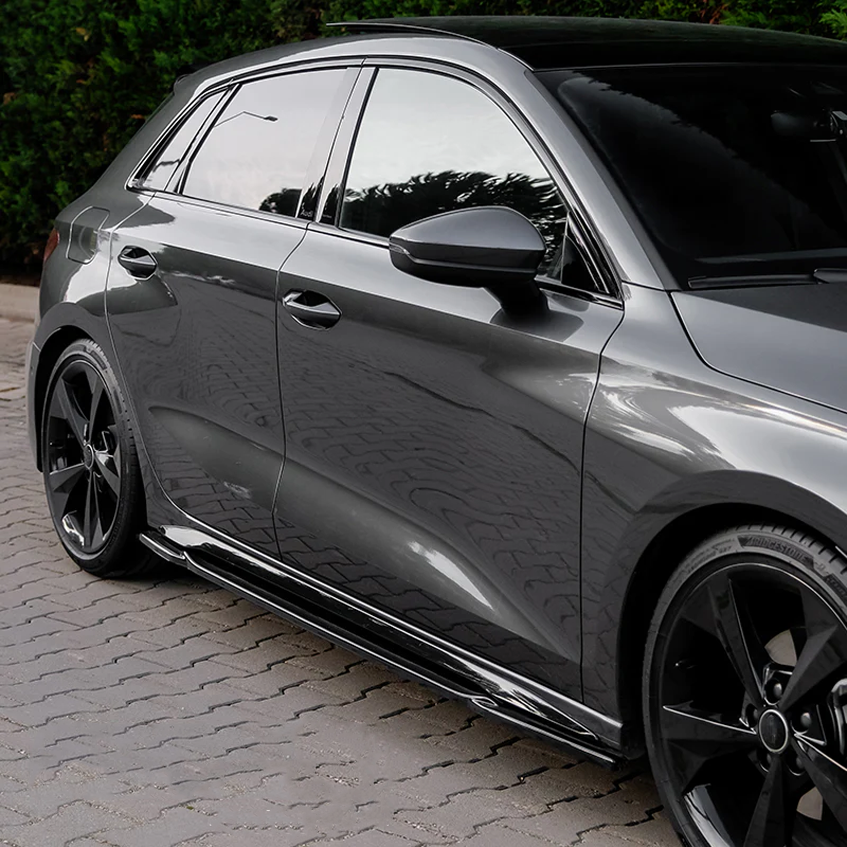 Audi A3 8y 2025 on S-line / S3 Sportback Complete Body Kit in Gloss Black