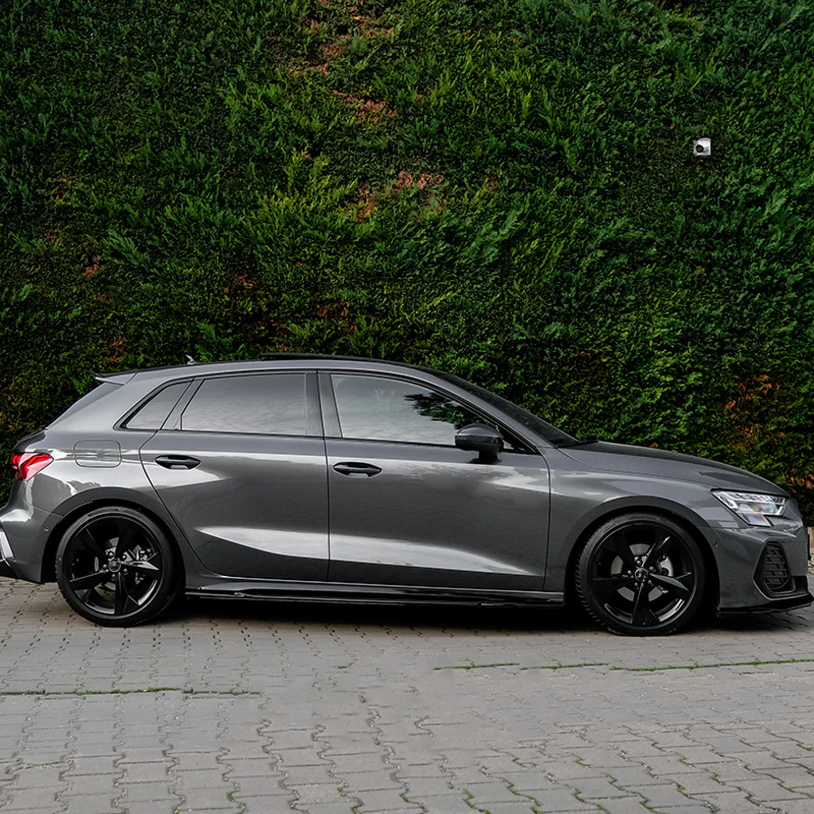 Audi A3 8y 2025 on S-line / S3 Sportback Complete Body Kit in Gloss Black