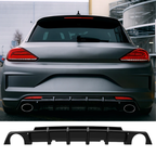 Volkswagen Sirocco R 2014-2017 Rear Diffuser in Gloss Black