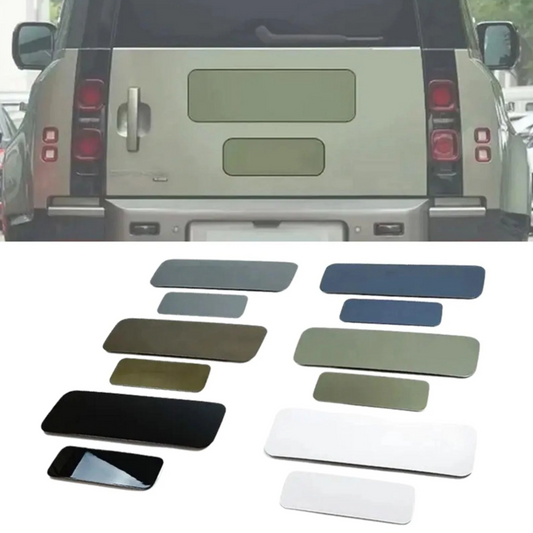 Land Rover Defender L663 90 /110 / 130 2020 Onward - Spare Wheel Cover Removal Plate - Colour Coded