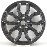 AR723/Aurora 20"X8.5" 6X120 ET50 CB74.6 Gunmetal