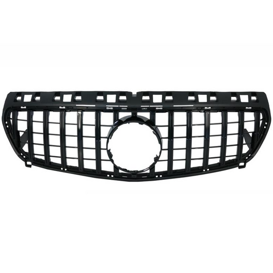 MERCEDES A-CLASS W176 2013-2015 GT STYLE GRILL IN GLOSS BLACK
