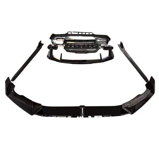 BMW X3 2021-2024 LCI Full Aero Kit With Exhaust Tips In Gloss Black