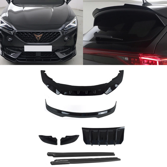 Cupra Formentor 2020-2024 Aero Body Kit In Gloss Black