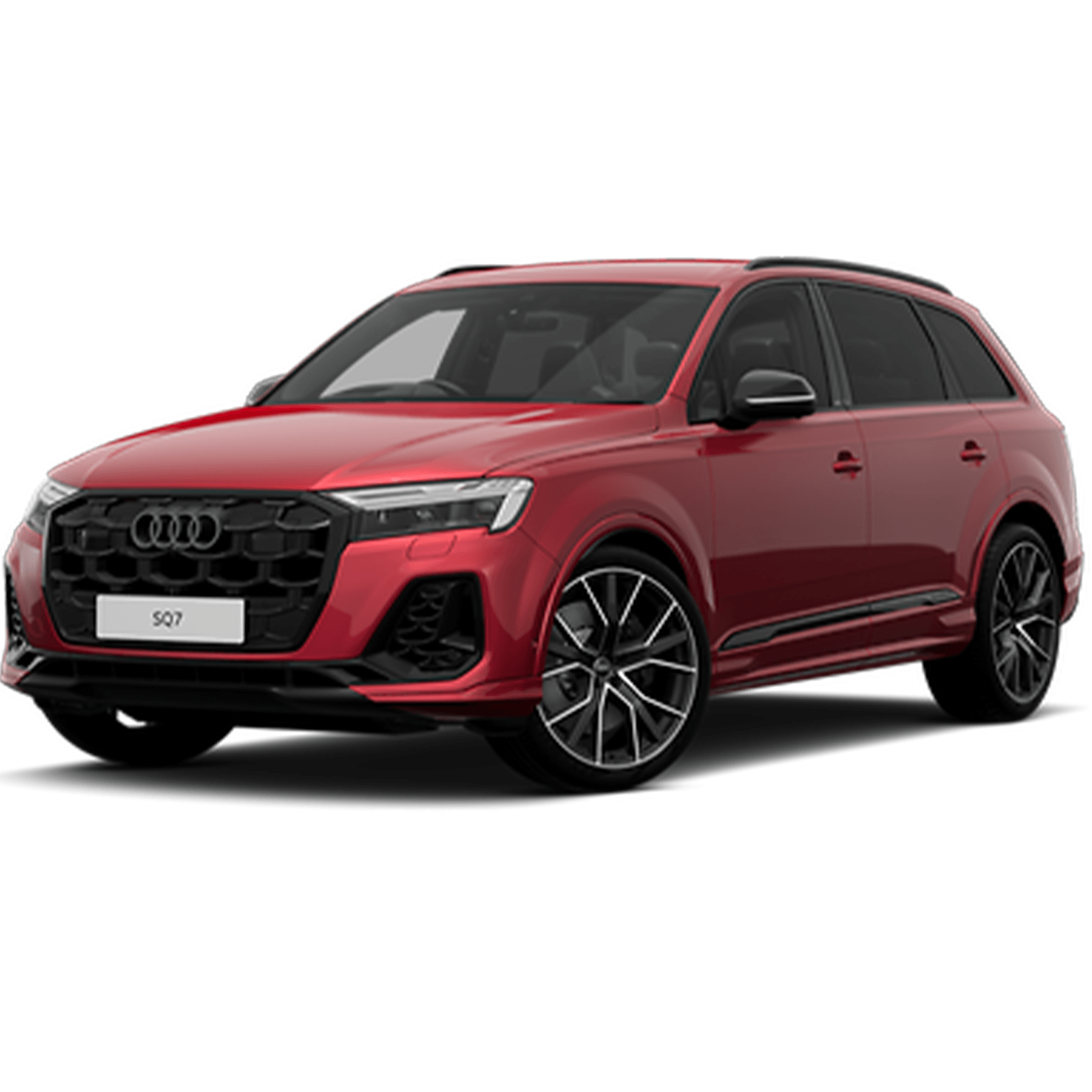 Audi SQ7 MK2 Facelift 2019+ Front Splitter / Audi Q7 S-Line MK2 Facelift 2019+ Front Splitter (2PCS)