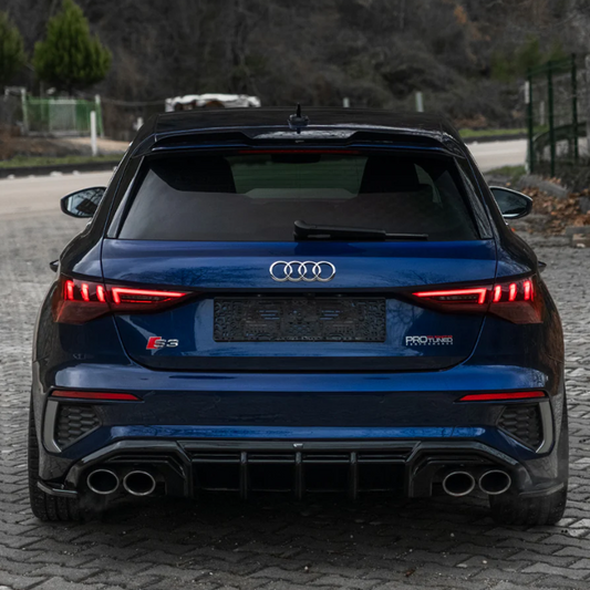 Audi S3/RS3/A3 S-Line 8Y 2020-2024 Spoiler In Gloss Black
