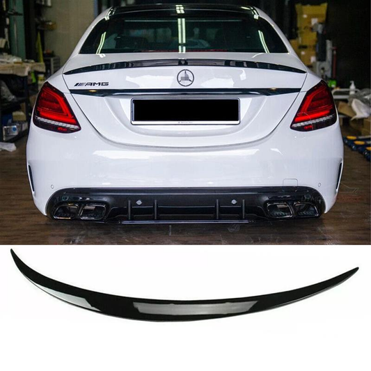 Mercedes C-Class Coupe 2014-2019 - AMG OE Style Spoiler - Gloss Black
