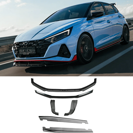 Hyundai I20 N Mk3 2020+ Aero Body Kit In Gloss Black