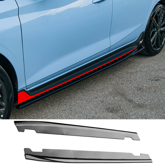 Hyundai I20 N Mk3 2020+ Side Skirts In Gloss Black (2 Pcs)