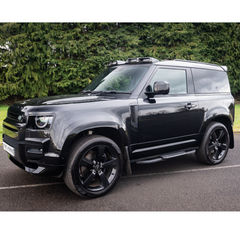 Land Rover Defender 90 L663 2020 On OE Style Gloss Black Roof Rails