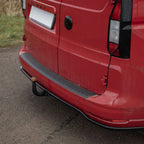 Rear Bumper Splitter in Gloss Black For Volkswagen Caddy MK5 2021+