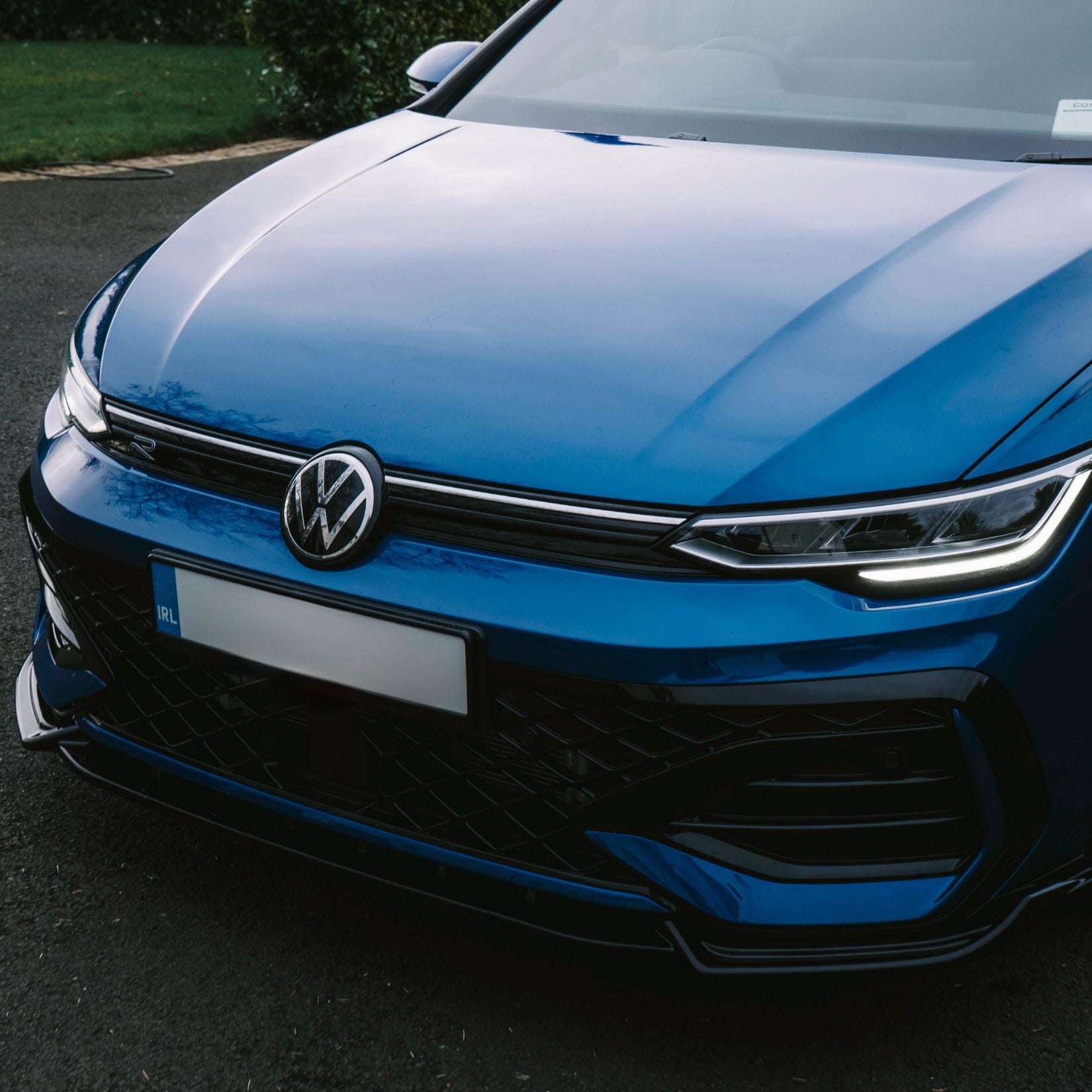 Volkswagen Golf MK8.5 Facelift GTI R R Line Front Splitter In Gloss Black Secondary image