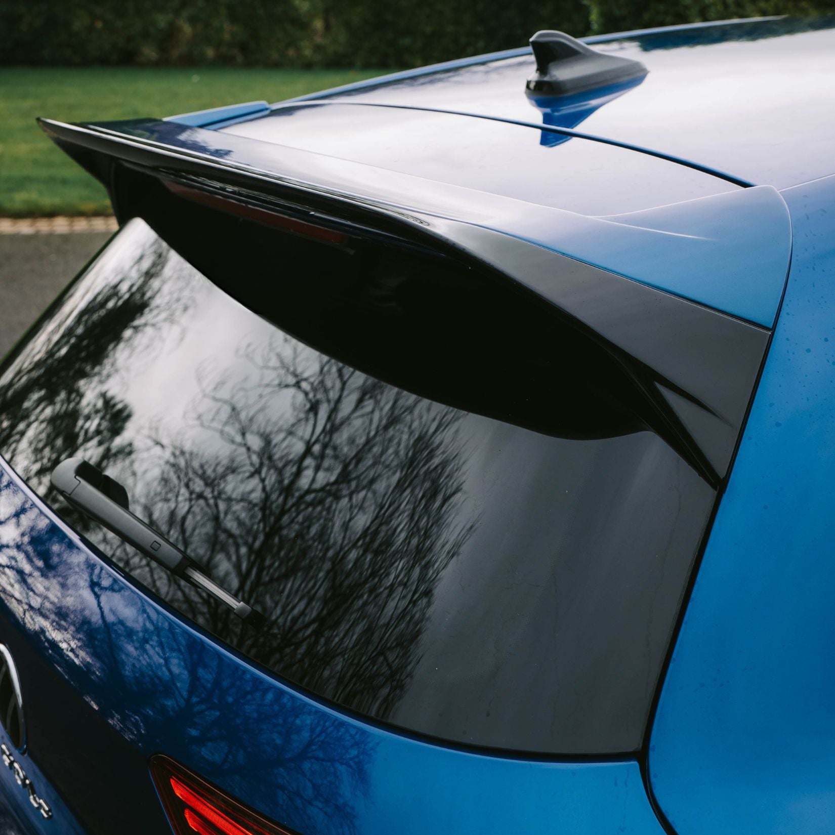 Volkswagen Golf MK8 R/R-Line/GTI 2020+ - Club Sport CS Style Rear Spoiler in Gloss Black