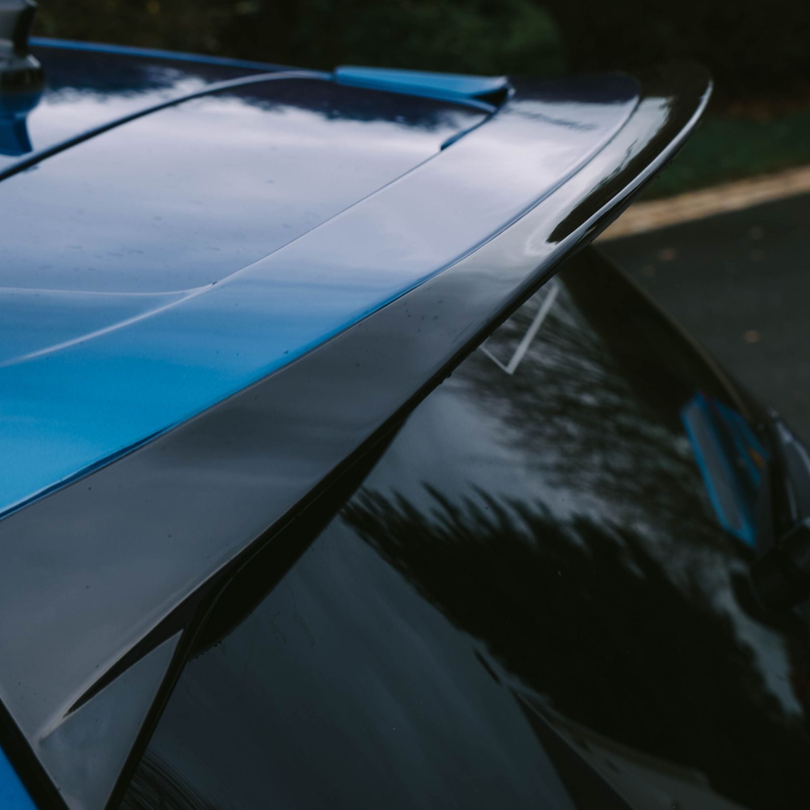 Volkswagen Golf MK8 R/R-Line/GTI 2020+ - Club Sport CS Style Rear Spoiler in Gloss Black