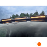 Volkswagen Transporter T7 2025 on Luminex Roof Light Pod With Amber Strobe Gloss Black