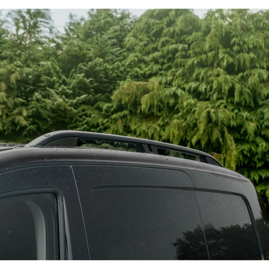 Vw Caddy 2021 On Swb Aluminium Roof Bars In Black