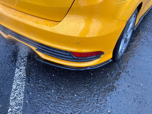 Ford Focus ST MK3 Facelift 2015-2018 Rear Side Splitters (2PCS)