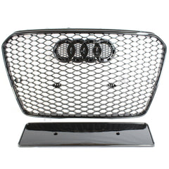 Audi A5 / S5 B8.5 2013-2016 Gloss Black RS5 Style Honeycomb Grill