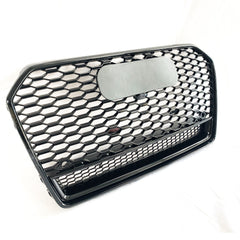 Audi A6 / S6 C7.5 2016-2018 Gloss Black RS6 Style Honeycomb Grill