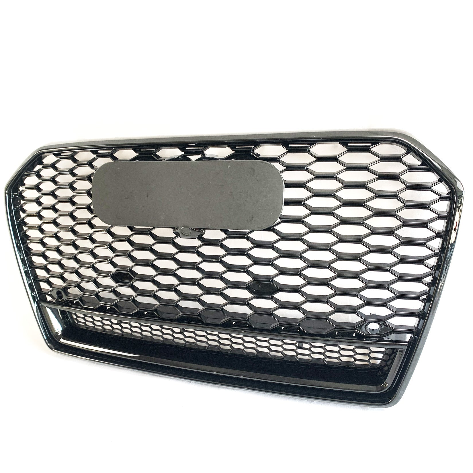 Audi A6 / S6 C7.5 2016-2018 Gloss Black RS6 Style Honeycomb Grill
