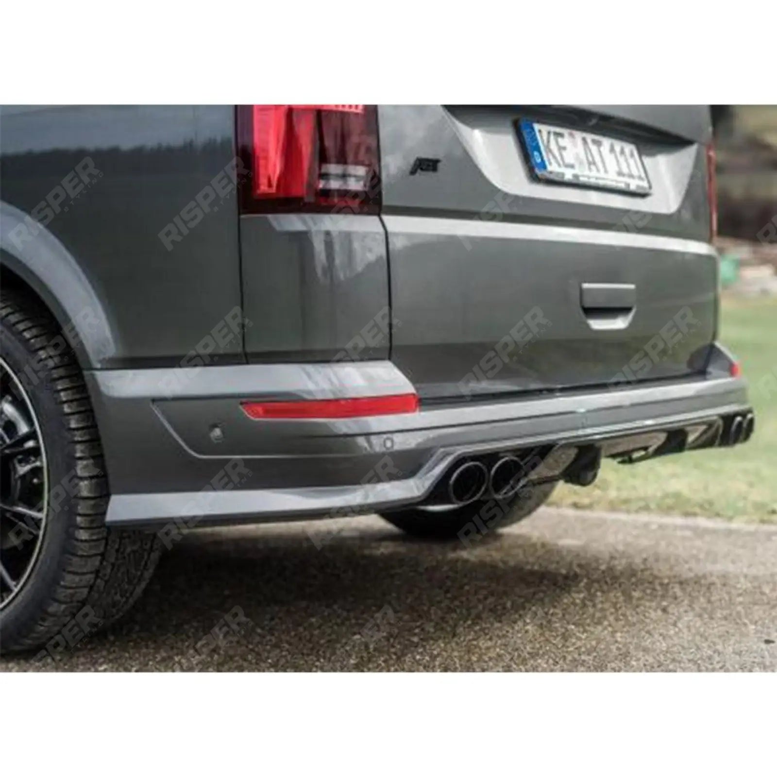 VW Transporter T6.1 2019 - 2024 – ABT Rear Skirt Bumper Set Tailgate Main image
