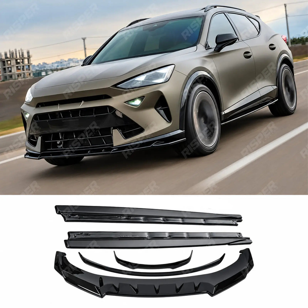 Aero Body Kit In Gloss Black Cupra Formentor Facelift 2024 On - Aero Kit Main image