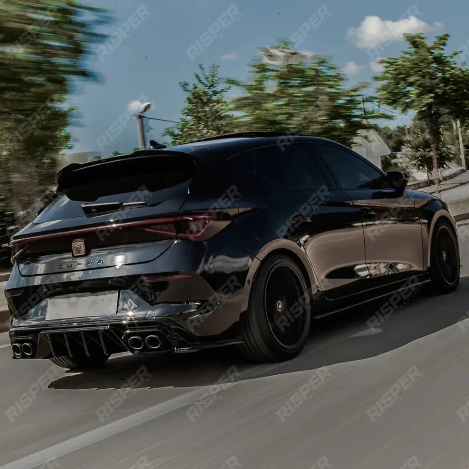 Cupra Leon 2020-2024 Aero Body Kit In Gloss Black Aero Kit