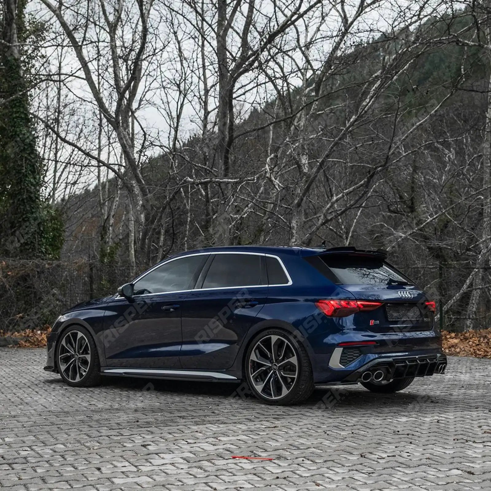 Audi S3 8Y 2020-2024 / A3 S-Line Hatchback 2020-2024 Aero Body Kit In Gloss Black Aero Kit