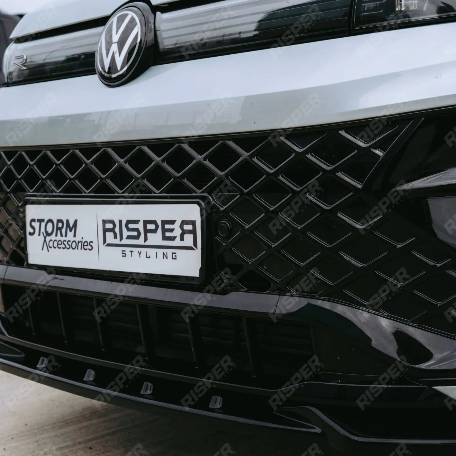 Aero Body Kit In Gloss Black For VW Tiguan R-Line MK3 2024 On - Aero Kit