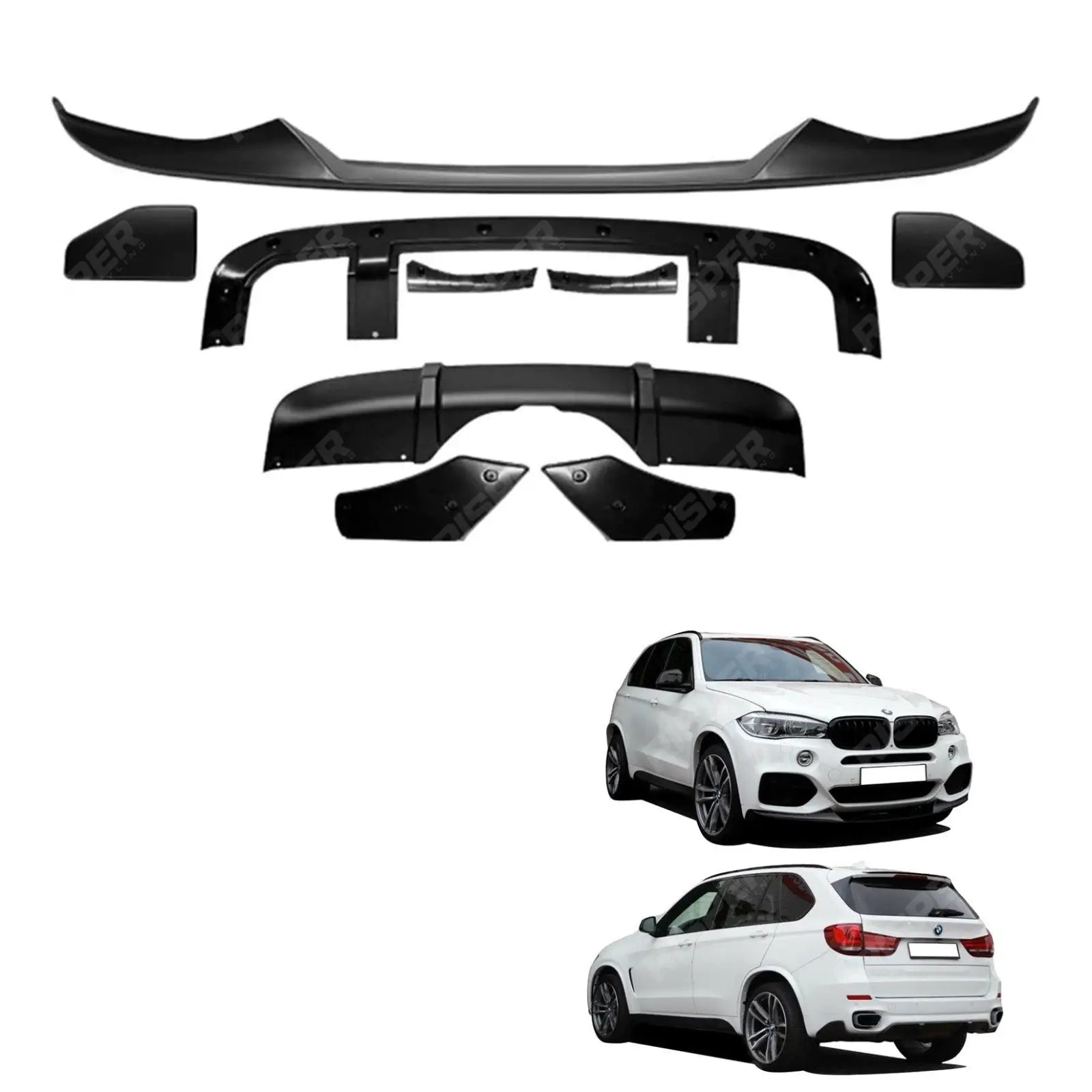 BMW X5 F15 M Sport Matte Black Aero Kit Main image