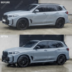 BMW X5 G05 LCI M Sport 2023+ Gloss Black Aero Kit by RISPER