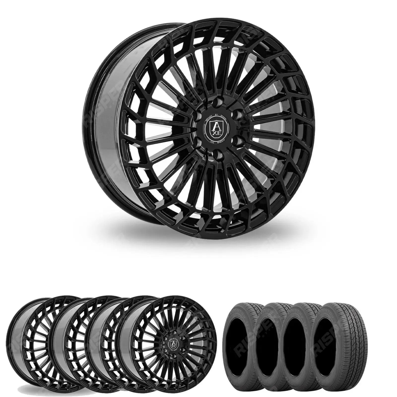 Ford Transit Custom 2024+ Alloy 18" Wheel & Tyre Package AXE Alloys With Toyo Tyres Main image