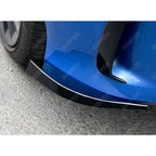 Amg LINE Rear Splitters in Gloss Black For Mercedes A Class W176 2013-2016 Pre Facelift - Rear Bumper Splitters