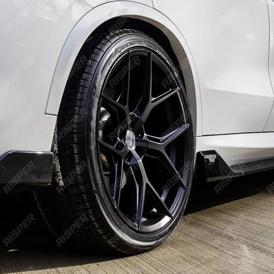 AMS HF5 Black Forged 22x9.5 Alloy - 5x112