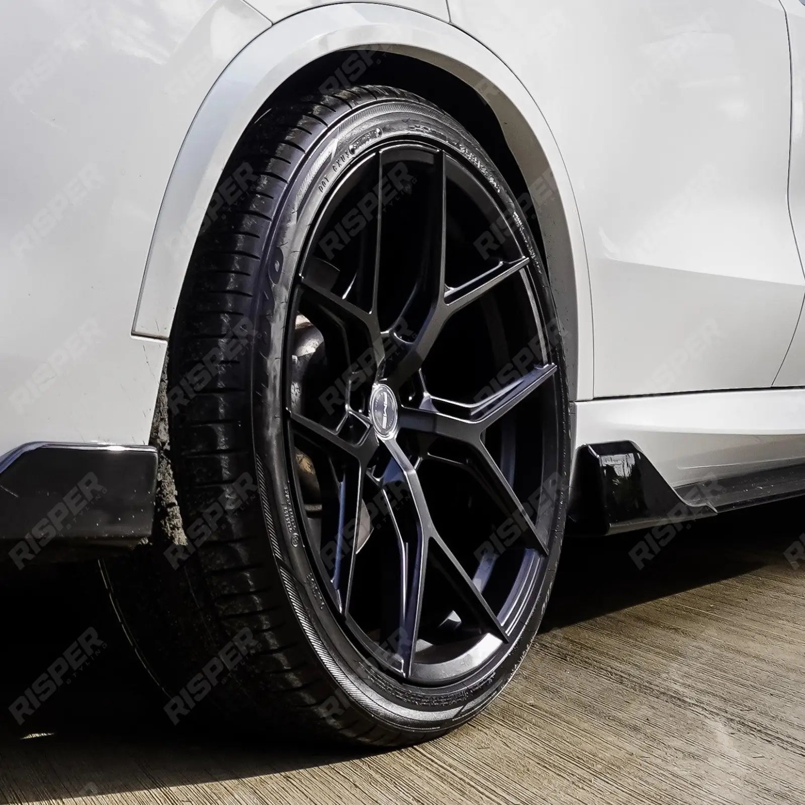 AMS HF5 Black Forged 22x9.5 Alloy - 5x112