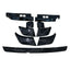 Land Rover Defender L663 2020 On Anti-Scratch Protective Trim Set - In Gloss Black Body Trims