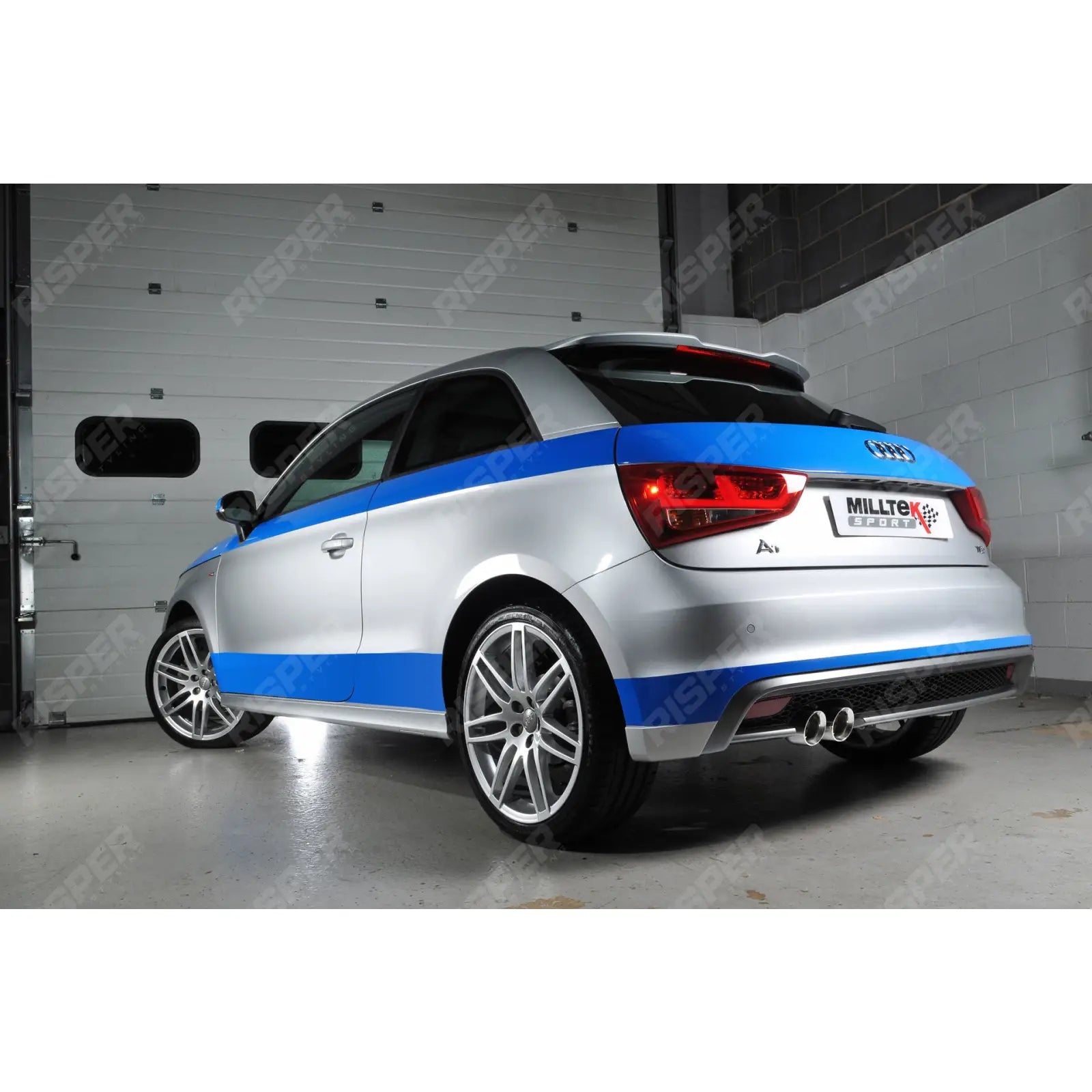 Audi A1 1.4 TFSI S Line (185ps) S Tronic 2010 - 2015 Milltek Sport Cat Back Exhaust ECE Approved Exhaust Systems