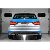 Audi A1 1.4 TFSI S Line (185ps) S Tronic 2010 - 2015 Milltek Sport Cat Back Exhaust ECE Approved Exhaust Systems